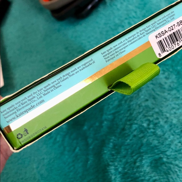 Kate Spade NY NEW “Live Colorfully” Collection Galaxy Note7 Wrap Case - Picture 7 of 9